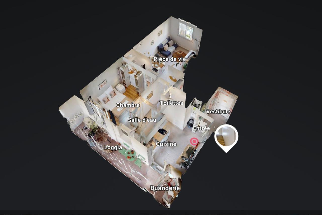 Expat Renting - Le Boheme Zen - Proche Airbus Apartment Коломие Екстериор снимка